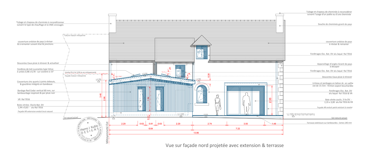 Project G - Residential spaces extension & requalification - Fouesnant