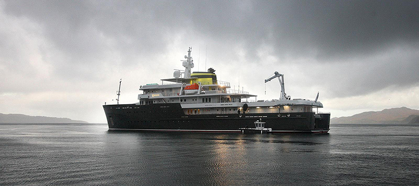 M/v A.S.E. YERSIN in the yachting press