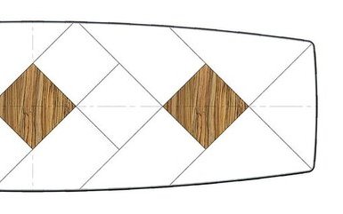 ARLEQUIN - lunch Yacht-in table